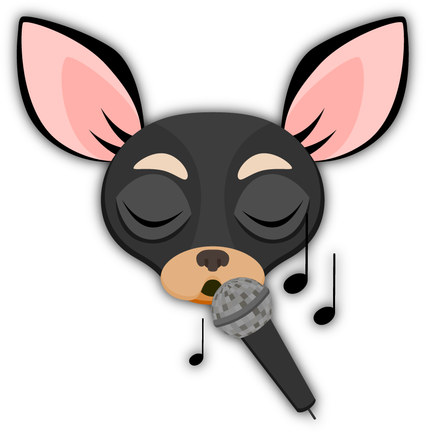 Black Tan Chihuahua Emoji Stickers For Imessage - Sticker (867x888), Png Download