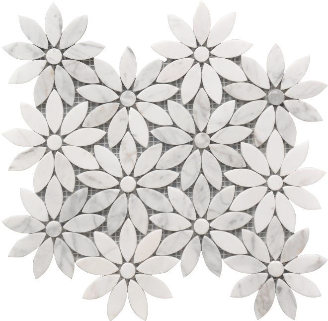Daisy - Mosaic (948x693), Png Download
