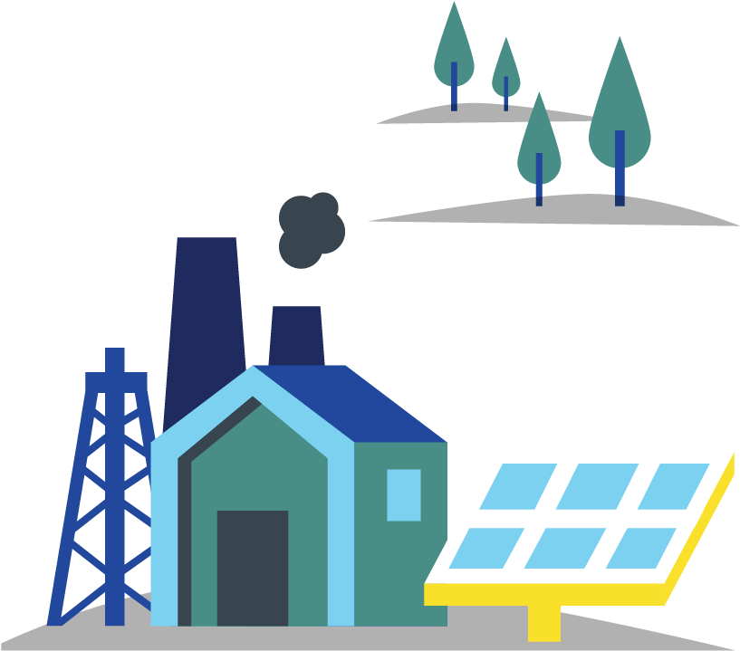 Energy Access (849x833), Png Download