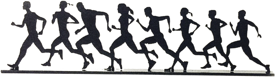 Group Of 8 - Silhouette (1023x422), Png Download