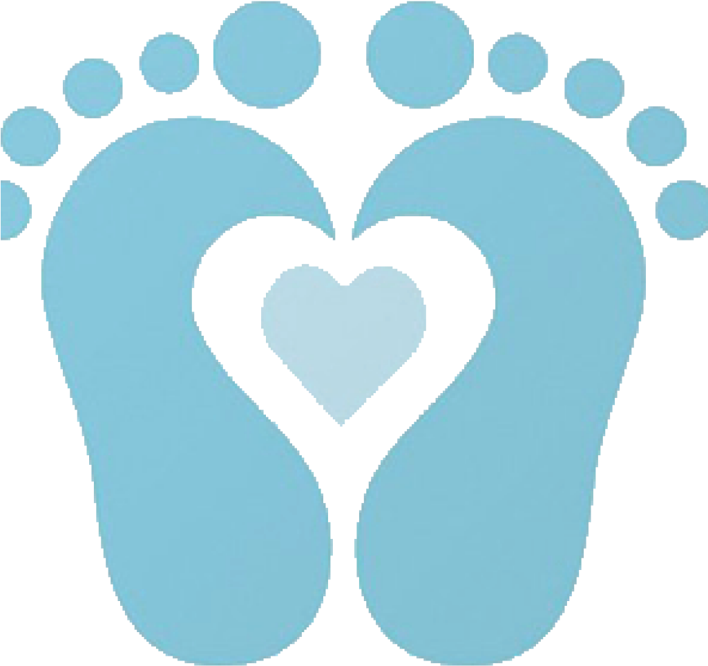 Baby Footprints Clipart Ba Footprint Clip Art Clipartsco - Tiny Toes (1024x1024), Png Download