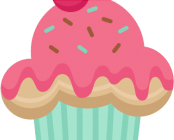 Cupcake Clipart Transparent Background - Transparent Background Cup Cakes Clip Art (640x480), Png Download