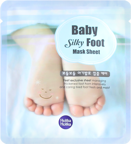 Holika Holika Baby Foot Mask (600x800), Png Download