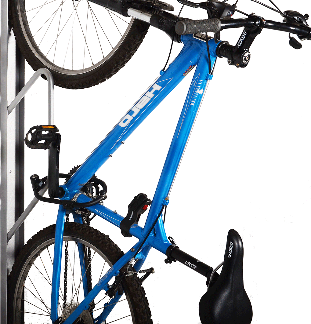 Urban Space Wall Mount Bike Rack - Bicycle (1600x1060), Png Download