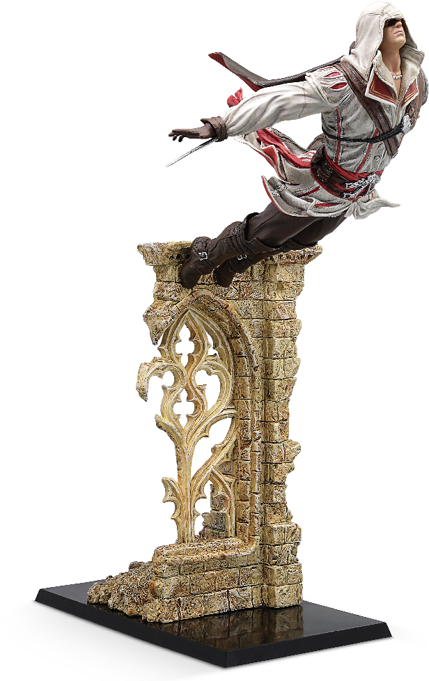 Assassin's Creed - Figurine Assassin's Creed Ezio (830x1280), Png Download