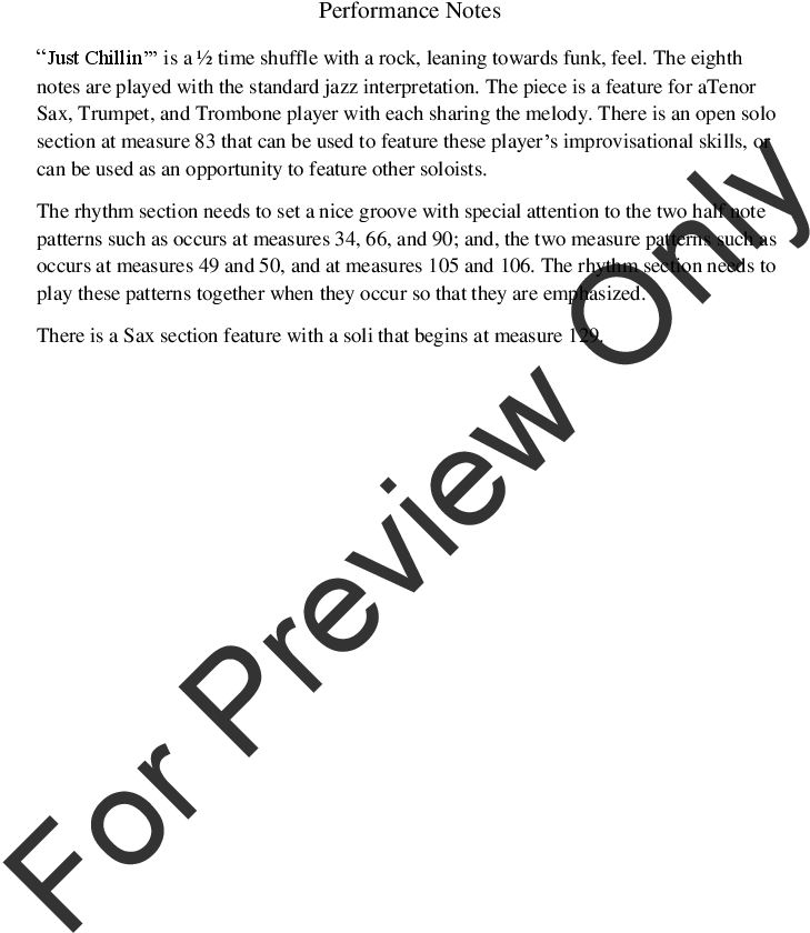 Just Chillin Thumbnail Just Chillin Thumbnail Just - Perpetuoso Brian Holmes Sheet Music (864x1152), Png Download