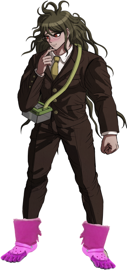 Anime Characters With Crocs @ Dms Closed - Gonta Gokuhara Sprites (504x1008), Png Download