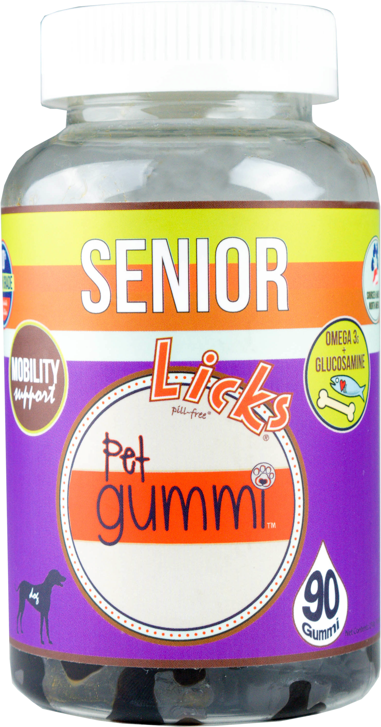 Dog Senior Gummis (2500x2500), Png Download