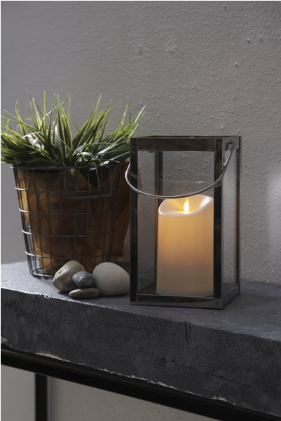 Led Pillar Candle M-twinkle - Candle (600x600), Png Download