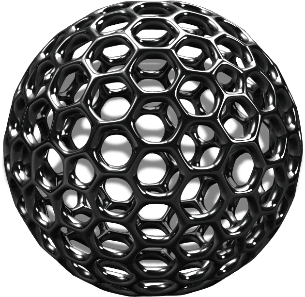 Dlp Polyhedron Sphere - Sphere (1024x768), Png Download