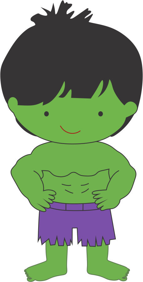 Clique Aqui Para A Aula Completa Como Alterar E Imprimir - Kid Hulk (457x897), Png Download