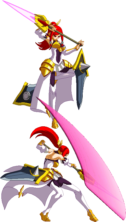 Bbcp Izayoi Crushtrigger - Cartoon (460x803), Png Download