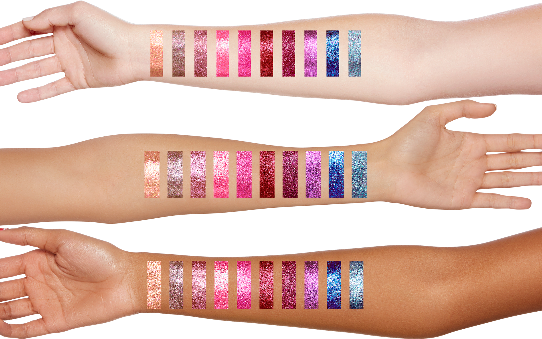 Pixie Stick - Too Faced Throwback Metallic Sparkle Lipstick (1900x1188), Png Download