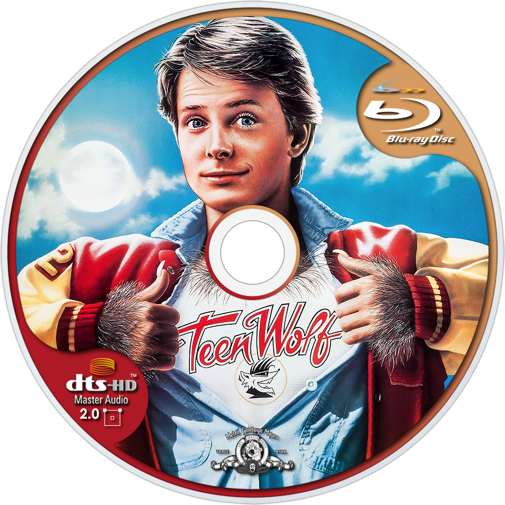Teen Wolf Bluray Disc Image - Teen Wolf (1000x1000), Png Download