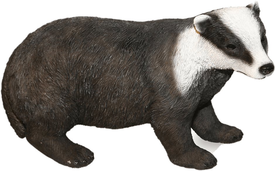 Badger Figurine - Ornament (1000x683), Png Download
