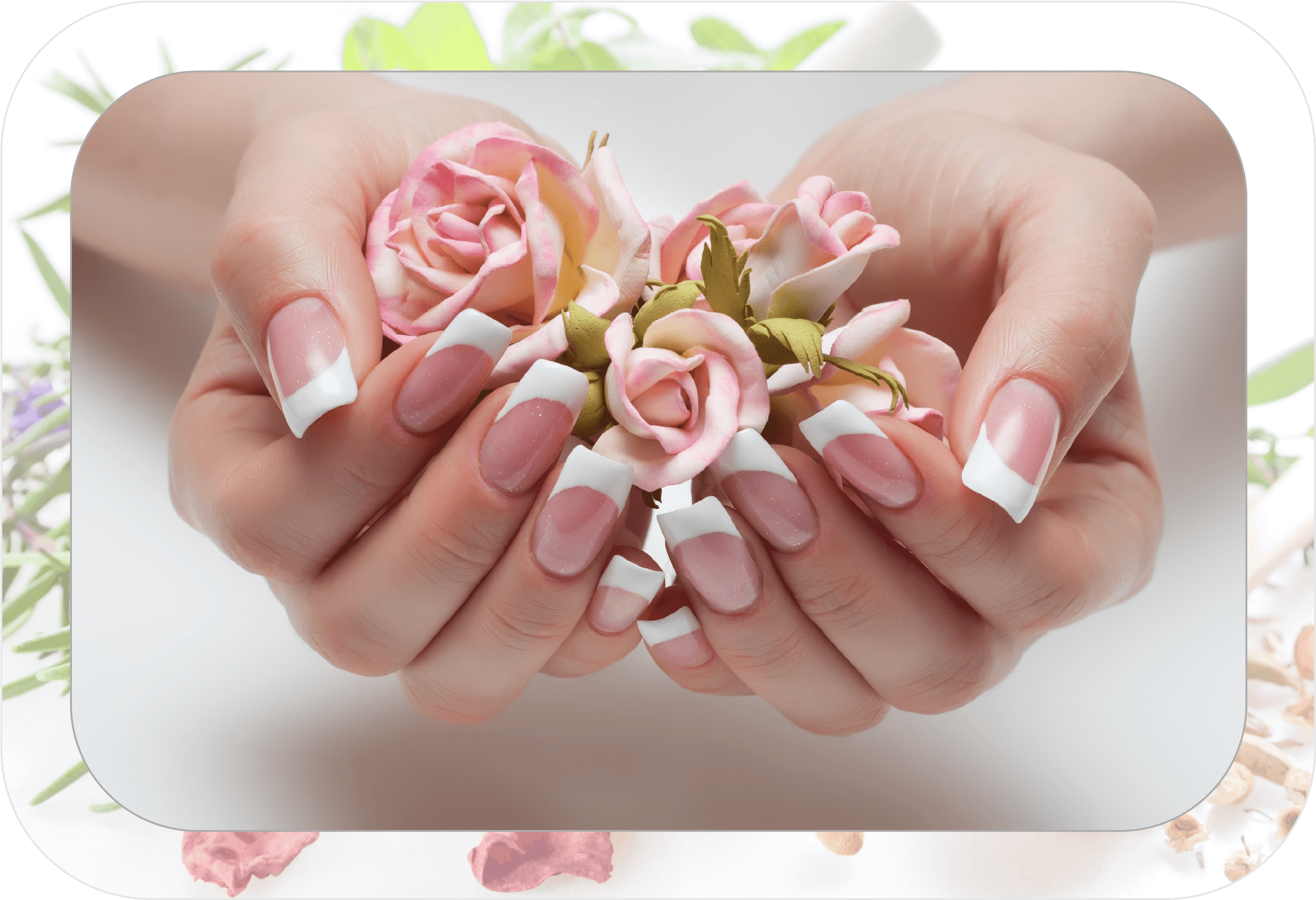 Amazon.com: Medium Press on Nails Almond Fake Nails Pink Acrylic Nails with  Floral Designs Full Cover Glue on Nails Flower Stick on Nails Summer Daisy Artificial  Nails for Women and Girls 24PCS :