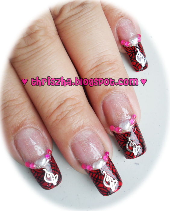 Fab Ur Nails Baby Phat Fuchsia Heart - Nail Polish (564x700), Png Download