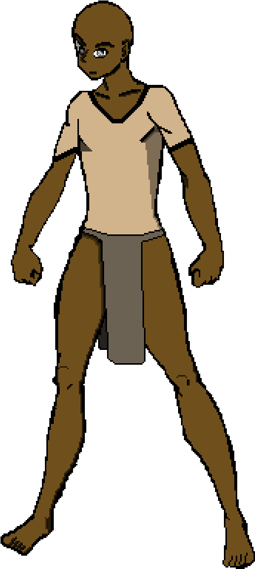 What I Imagine Black Slaves Looked Like - Black Slaves Png (561x1167), Png Download