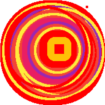 Nuke Explosion - Circle (1000x1000), Png Download