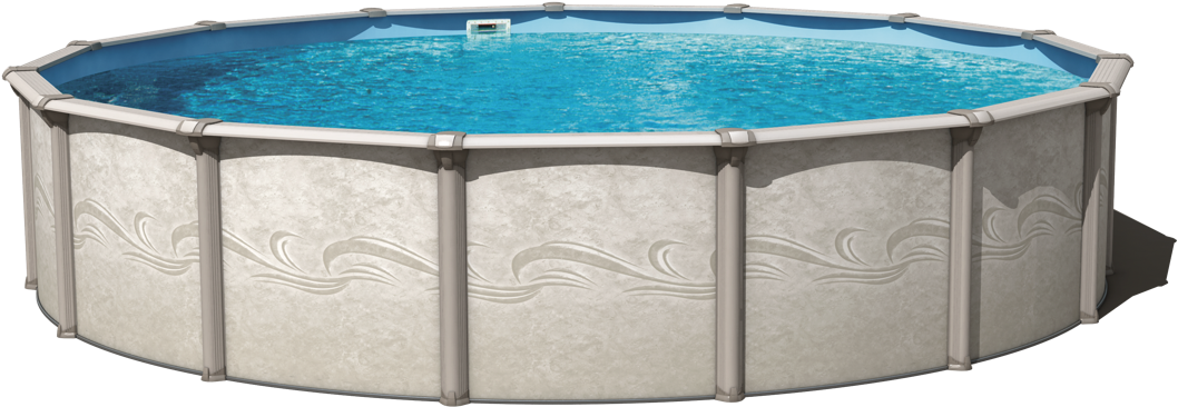 Steel Pools - Above Ground Pool 54 (1125x483), Png Download