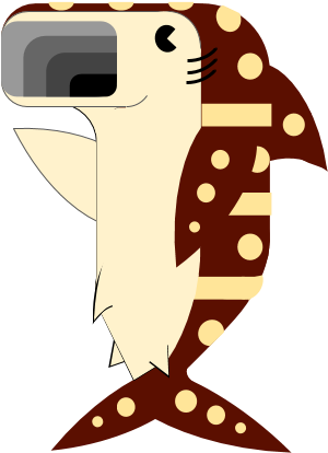 1930's Style Whale Shark - Illustration (960x540), Png Download