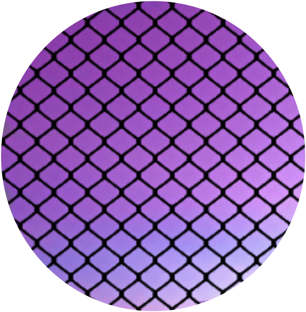 Tumblr Circle Grid Holo Atardecer Violet Purple Png - Christmas Circle Ribbon Png (1015x1032), Png Download