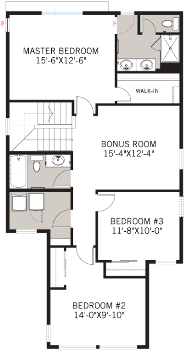 02 Aero Upper - Floor Plan (644x1024), Png Download