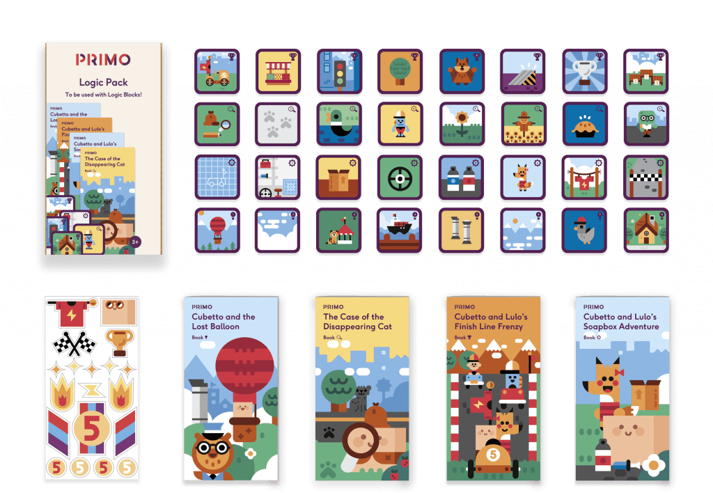 Content Logic Pack - Cubetto Logic Pack (1024x757), Png Download