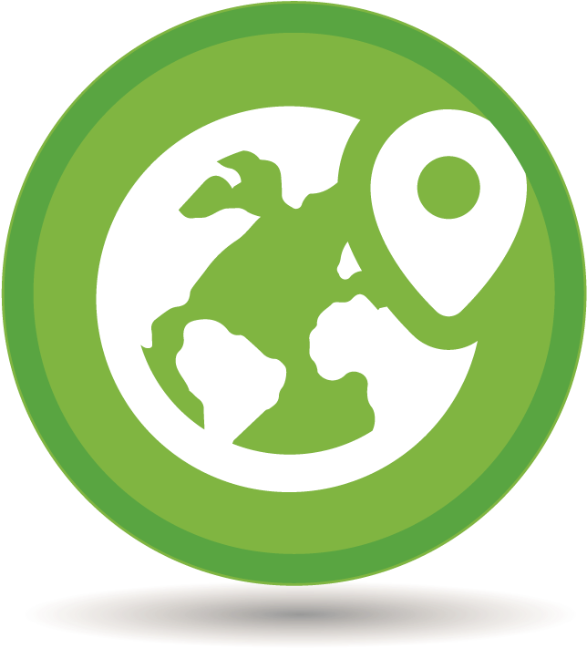 New Icon Global Big - Circle (1920x780), Png Download