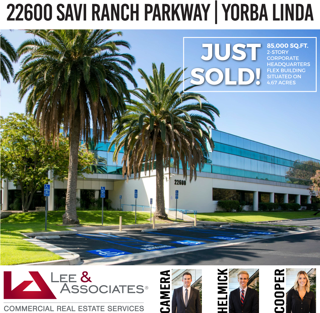 22600 Savi Ranch Parkway Sold - Lee & Associates (1080x1080), Png Download