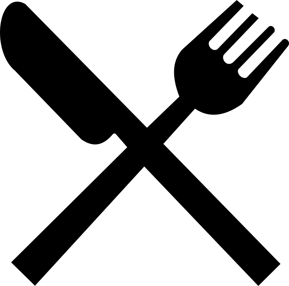 Dinner Party Svg Png Icon Free Download - Fork And Spoon Clipart (980x968), Png Download