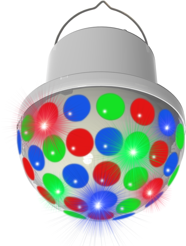 Moon Flower Disco Light - - Circle (640x826), Png Download