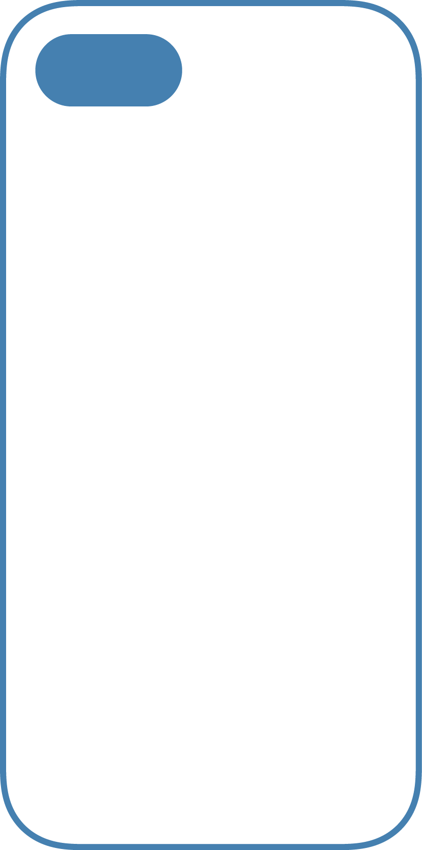 Iphone X - Paper Product (829x1669), Png Download