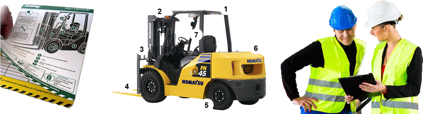 1500 X 400 2 - Forklift Inspection (1500x400), Png Download