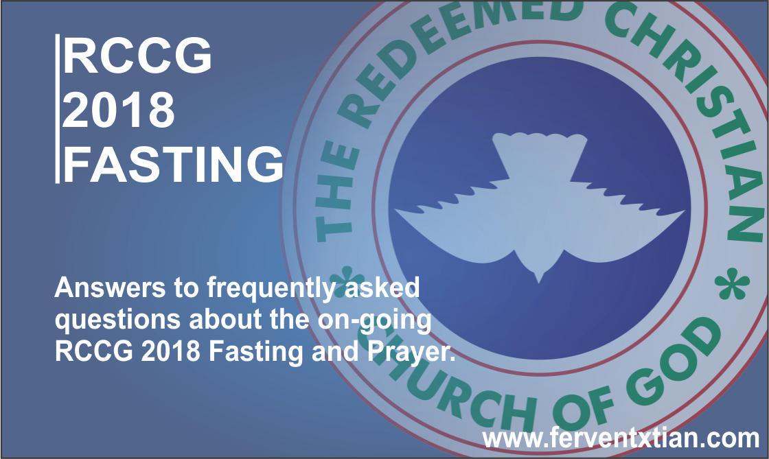 Rccg 2018 Fasting - Redeemed Christian Church Of God (1120x669), Png Download