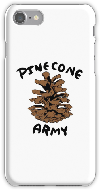 Pinecone Army Symbol By Blazing Spirit - Billie Eilish Phone Cases Iphone 7 (500x667), Png Download