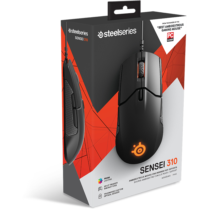 Steelseries Sensei 310 Gaming Mouse Steelseries Sensei - Steelseries Qck Heavy (677x677), Png Download