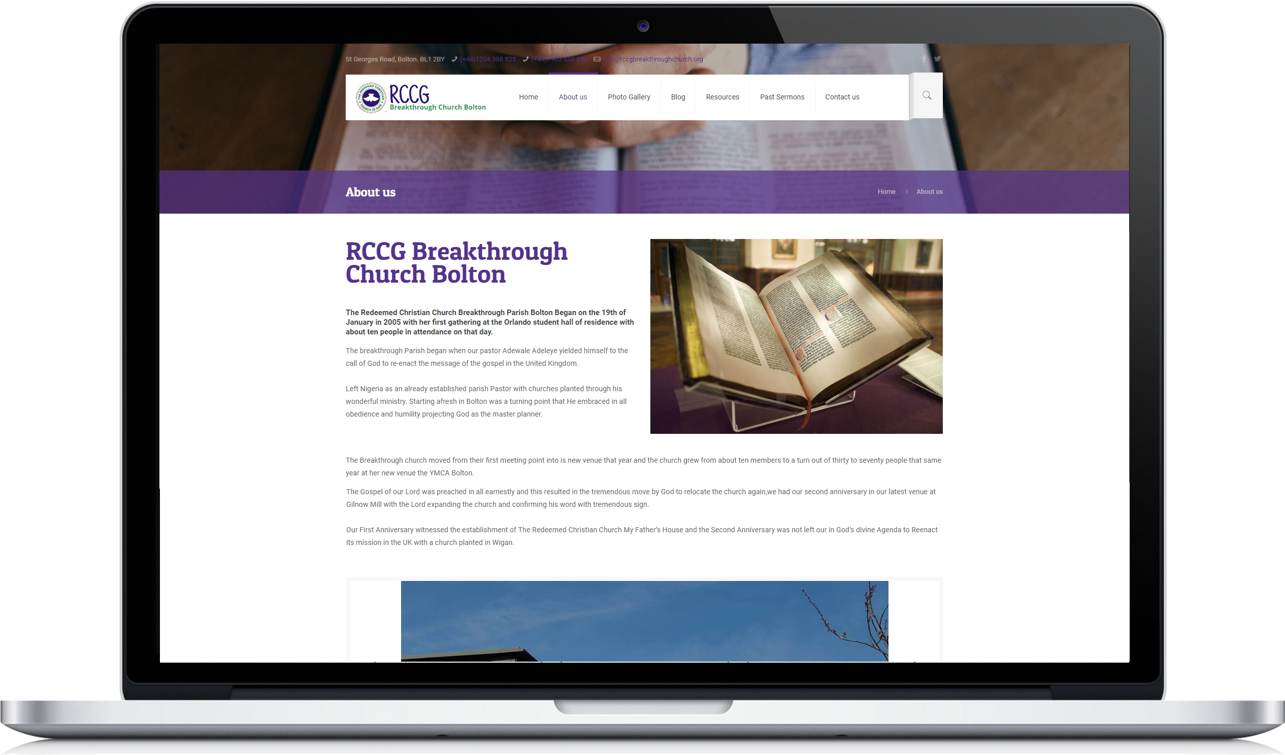 Solution - Rccg - Web Page (2590x1522), Png Download