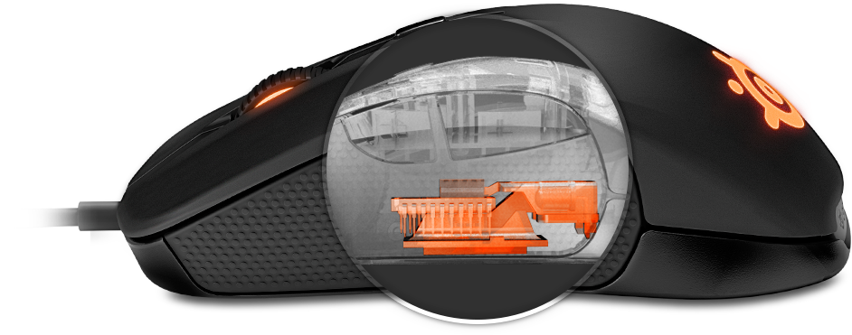 Rival - Steelseries Rival (1231x600), Png Download