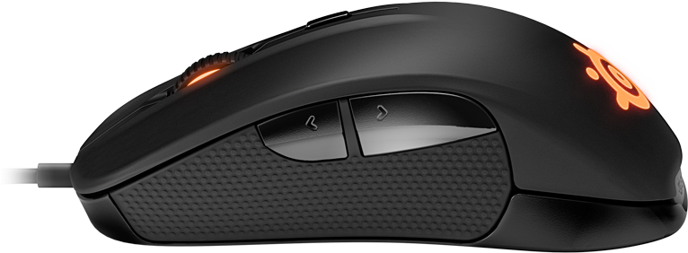 Steelseries Rival 300 Review - Steelseries Rival 300 Bk (800x482), Png Download