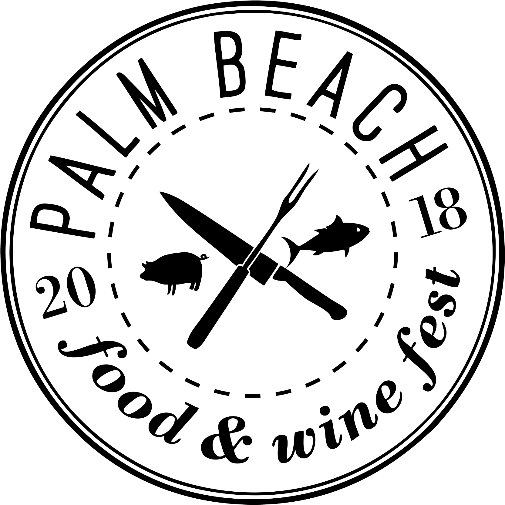 12th Annual Grand Tasting Presented By Jetblue - Palm Beach Food And Wine Festival (1980x1980), Png Download
