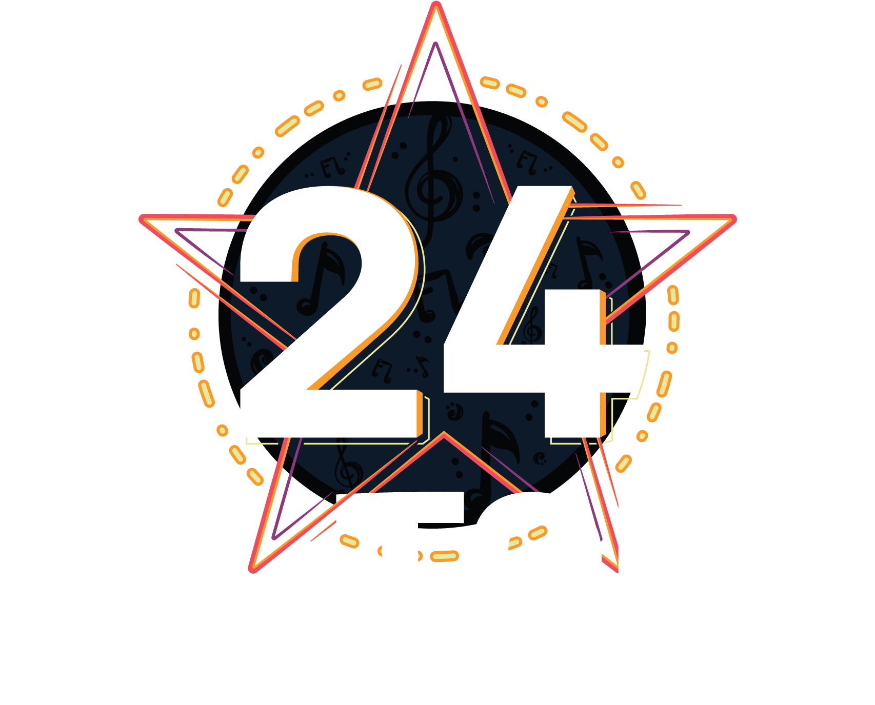 24 On Tour - Graphic Design (2085x2084), Png Download