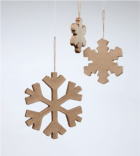Recycled 3d Cardboard Snowflakes - Cardboard Snowflakes (767x500), Png Download