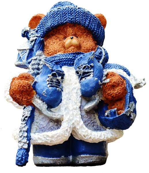 Christmas, Teddy, Figure, Santa Hat, Fun, Funny, Cute - Importante En La Navidad (960x638), Png Download