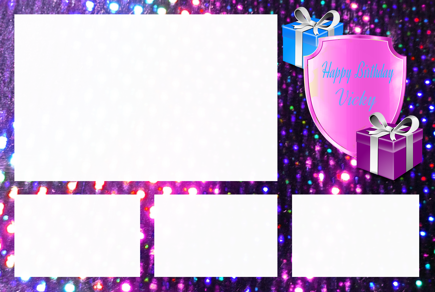 Birthday Parcels - Illustration (1844x1240), Png Download