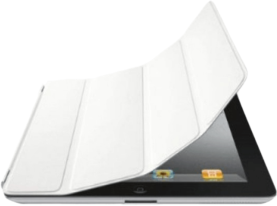 Ipad Smart Cover White (552x700), Png Download