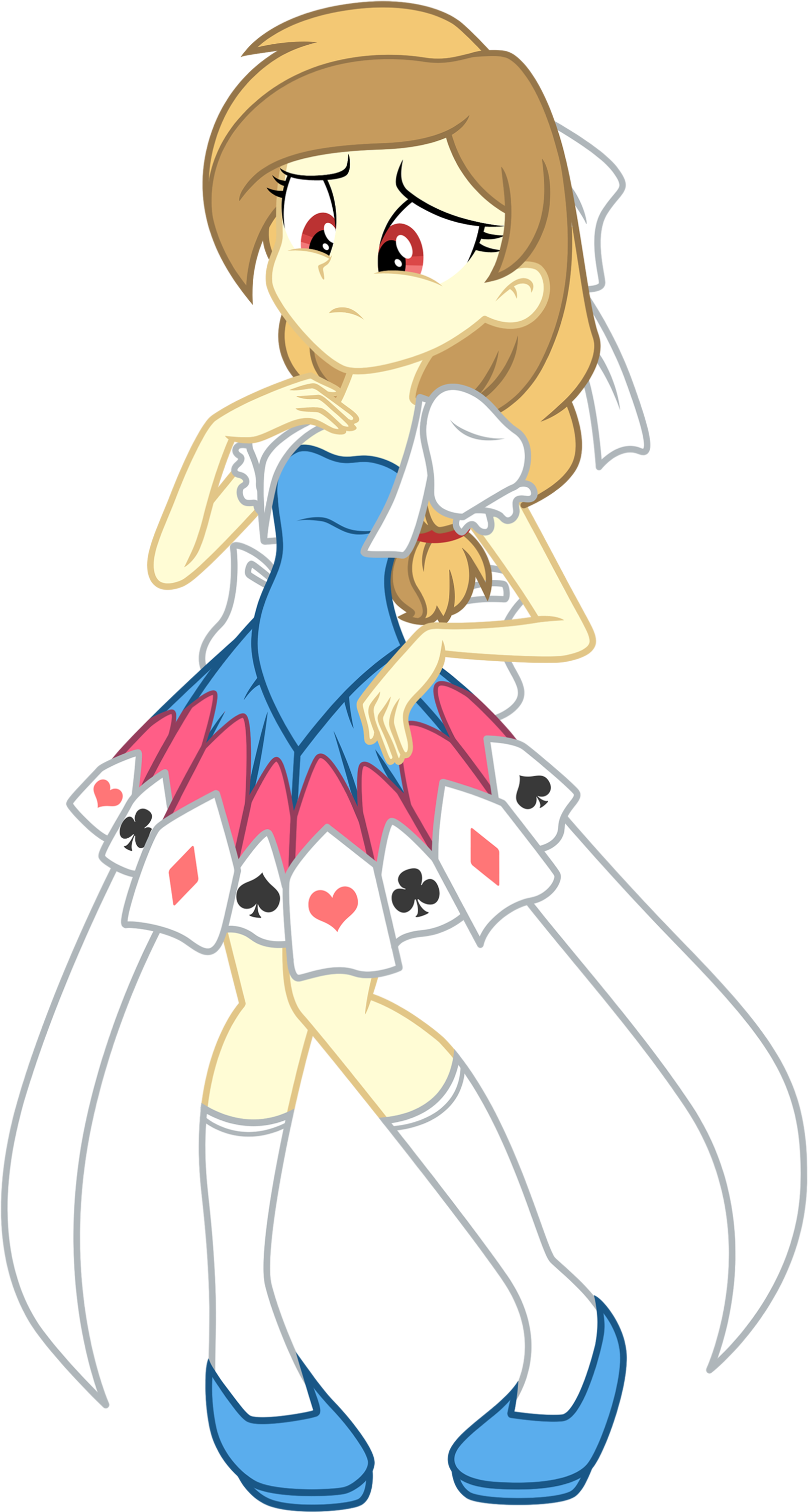 Eg Alice - Discord In My Little Pony And Alison Wonderland (1896x3388), Png Download