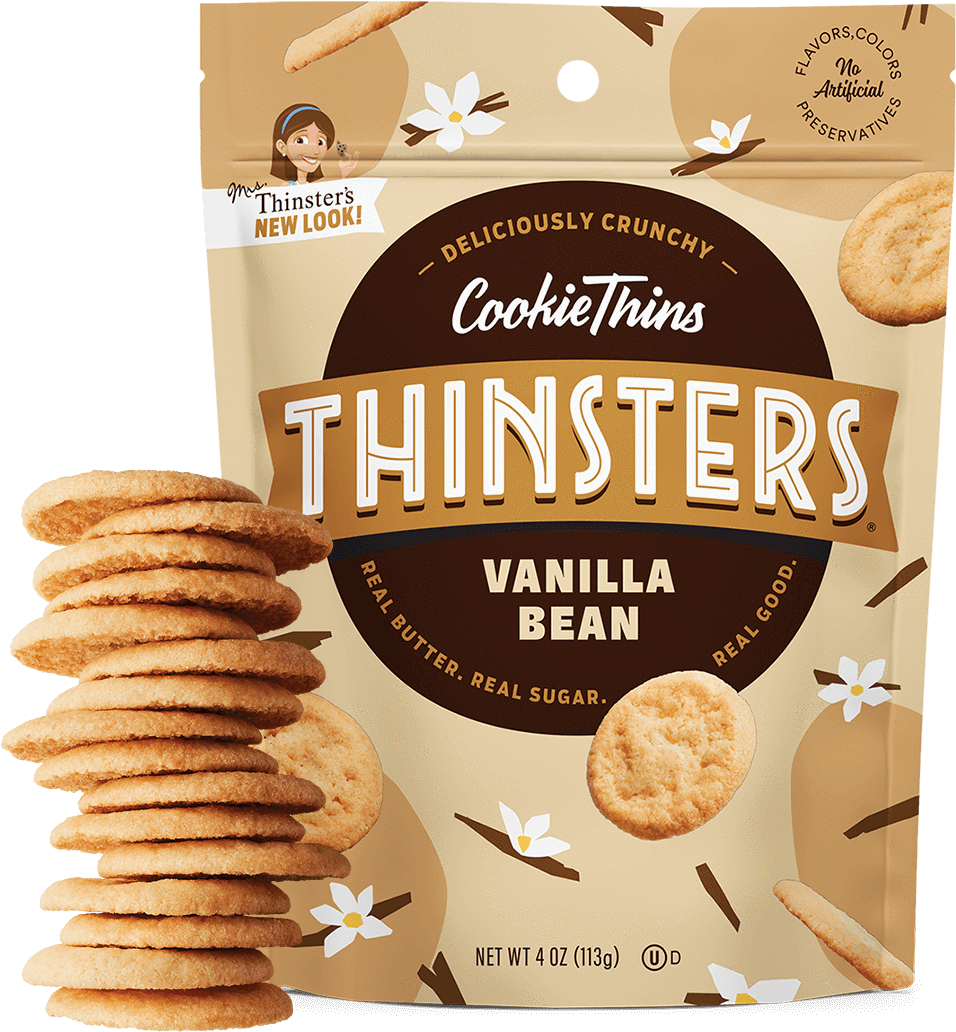 Thinsters Vanilla Bean (1016x1200), Png Download