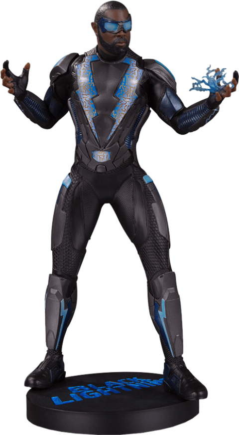 Free Png Download Black Lightning Comics Png Images - Black Lightning Dc Injustice 2 (480x872), Png Download