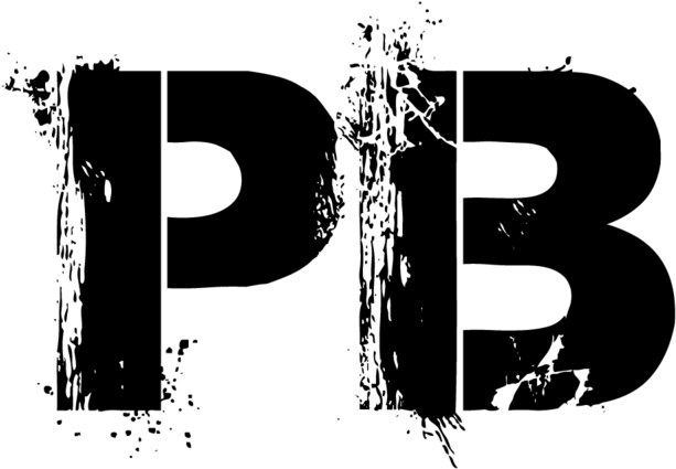Pb Logo 2 Black - Pb Logo Design Png (1000x600), Png Download